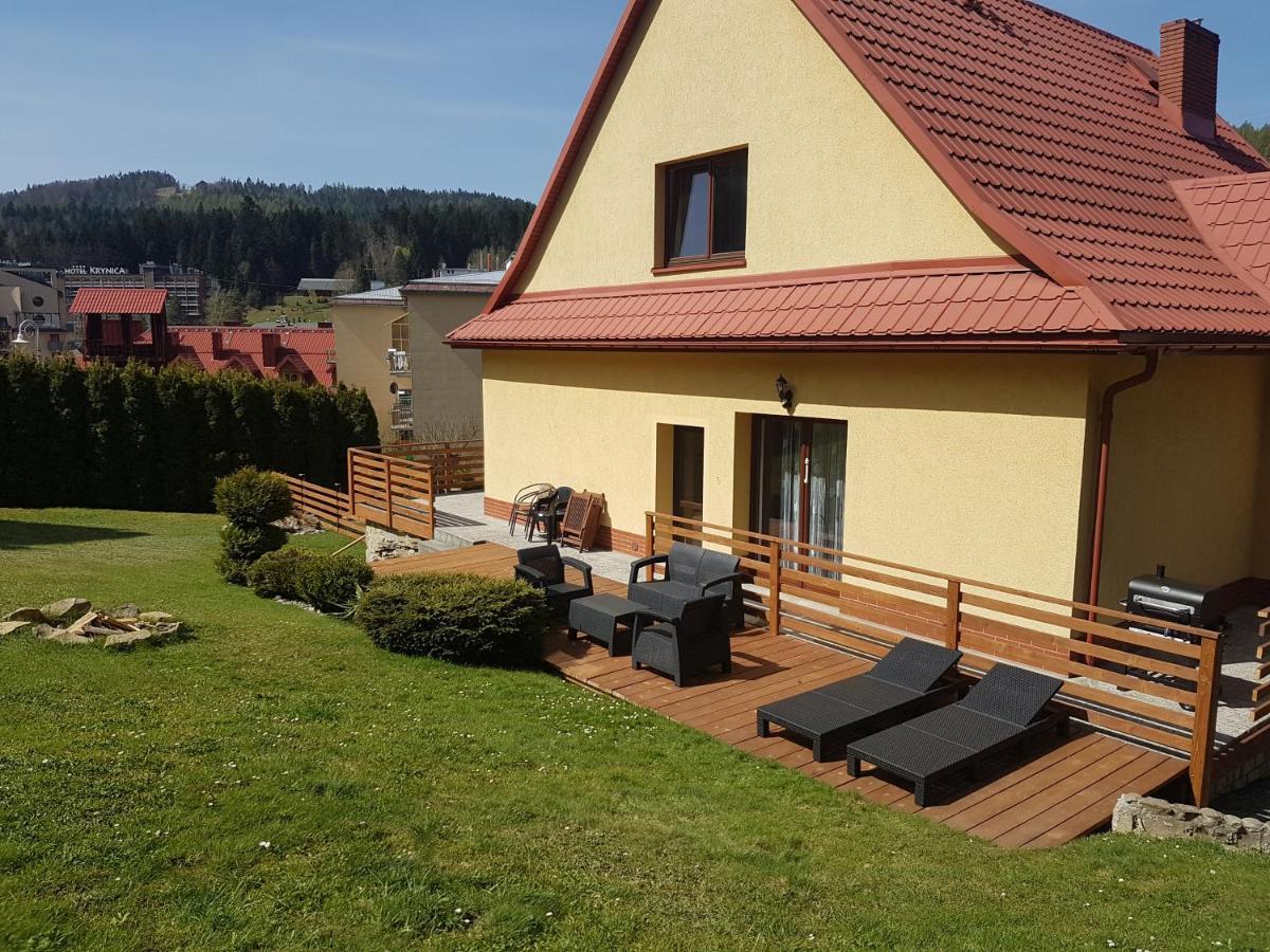 Willa Pod Zegarem - W Cenie Parking, Szybkie Wifi, Duzy Ogrod, Wiata Grilowa! Krynica-Zdrój Exterior foto
